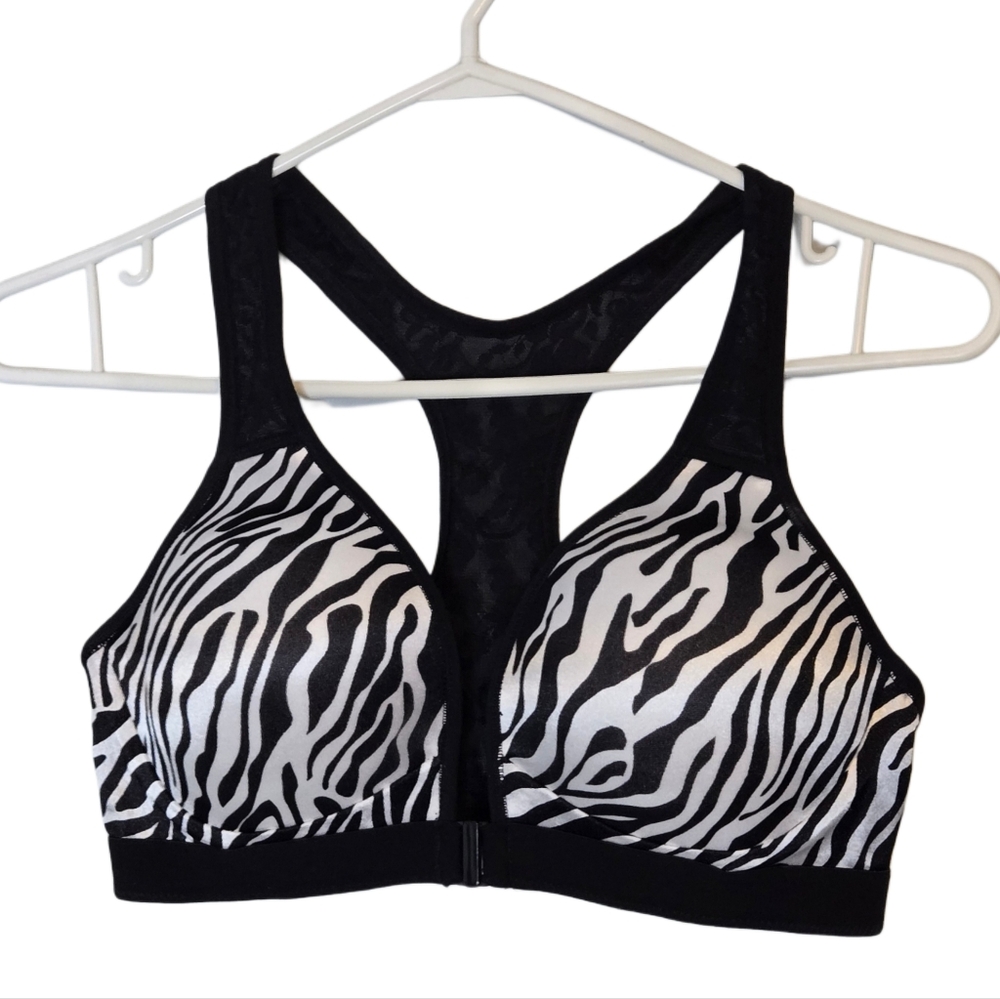 Smart‎ Sexy Sports Bra 36C Zebra Print